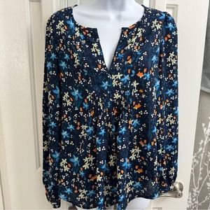 GAP Peasant Floral Blouse XS
